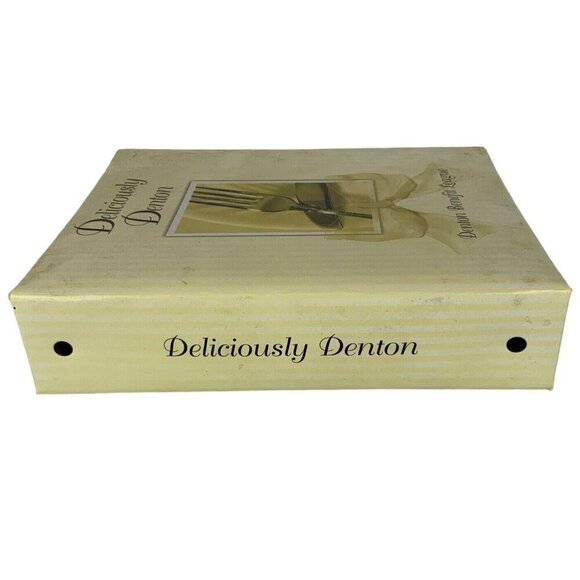 Denton Benefit League Cookbook Deliciously Denton 3 Ring Binder Recipes 2010 - Picture 2 of 15